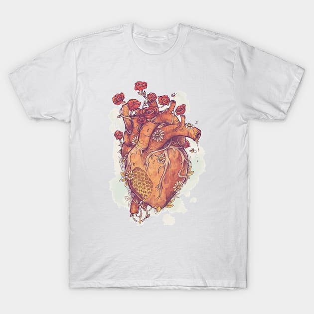 Living Heart T-Shirt by Young Inexperienced 